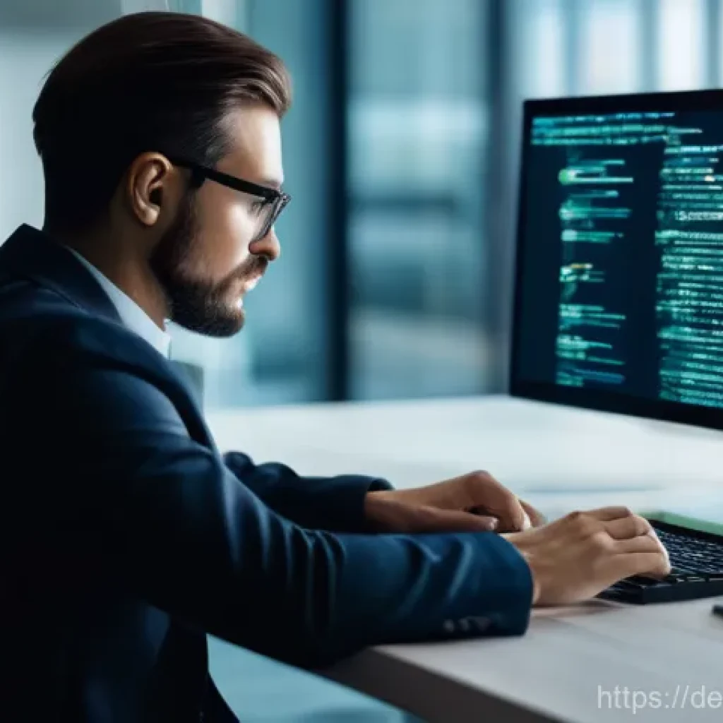 사회적 범죄와 형사정책 - **"The Digital Trap: A Phishing Encounter"**
    A realistic, high-definition image of a person (mid...