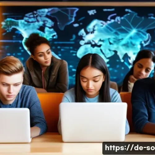 Home 13 사회적 운동과 글로벌 연대 - **Prompt:** "A vibrant, dynamic illustration of a diverse group of young adults and teenagers (15-25...